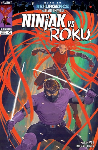 [APR241205] Ninjak vs. Roku #1 of 4 (Cover A Luca Erbetta)