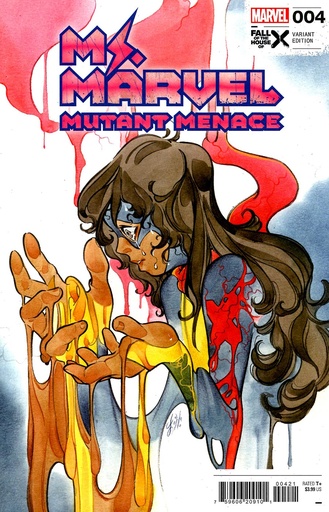 [APR240707] Ms. Marvel: Mutant Menace #4 (Peach Momoko Variant)