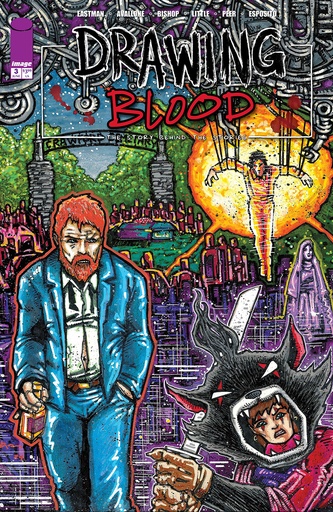 [APR240462] Drawing Blood #3 of 12 (Cover A Kevin Eastman)