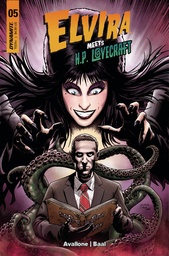 [APR240262] Elvira Meets H.P. Lovecraft #5 (Cover B Kewber Baal)