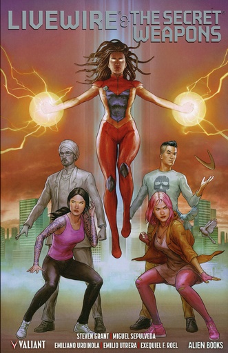 [JAN241291] Livewire & the Secret Weapons #1 (Cover A Agustin Alessio)