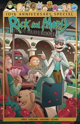 [MAY241821] Rick and Morty: 10th Anniversary Special #1 (Cover C Suzi Blake)