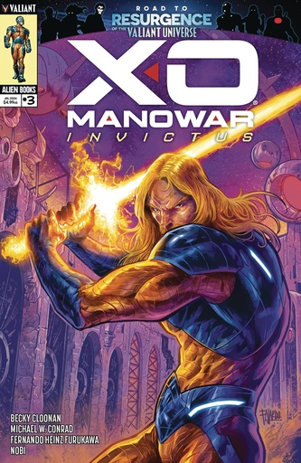 [MAY241230] X-O Manowar: Invictus #3 of 4 (Cover A Guillermo Fajardo)