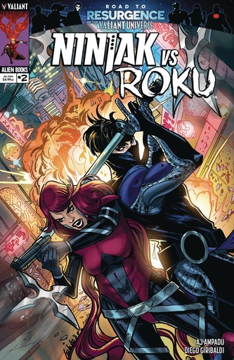 [MAY241226] Ninjak vs. Roku #2 of 4 (Cover A Leila Leiz)