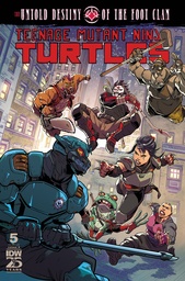 [MAY241177] Teenage Mutant Ninja Turtles: Untold Destiny of the Foot Clan #5 (Cover B Ariel Medel)
