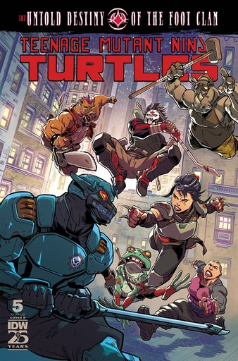 [MAY241177] Teenage Mutant Ninja Turtles: Untold Destiny of the Foot Clan #5 (Cover B Ariel Medel)