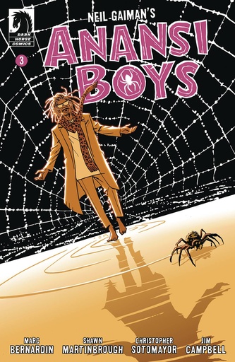 [MAY241058] Neil Gaiman's Anansi Boys #3 (Cover B Shawn Martinbrough)