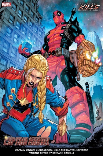 [MAY240815] Captain Marvel #10 (Stefano Caselli Deadpool Kills The Marvel Universe Variant)