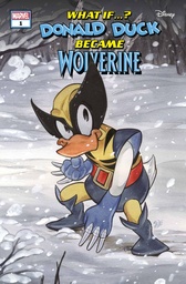 [MAY240640] Marvel & Disney: What If...? Donald Duck Became Wolverine #1 (Peach Momoko Variant)
