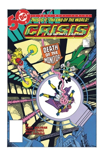 [MAY243013] Crisis On Infinite Earths #4 (Facsimile Edition Cover B George Perez Foil Variant)