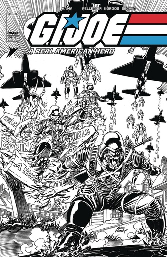 [MAY240515] GI Joe: A Real American Hero #308 (Cover B Andy Kubert B&W Variant)