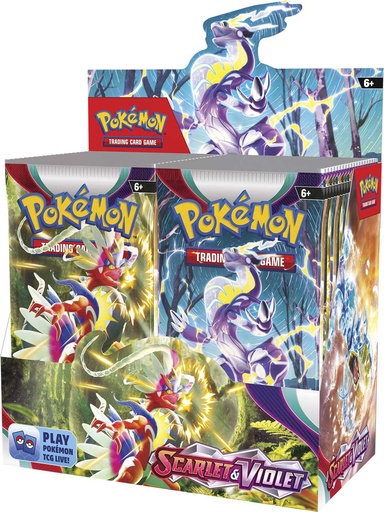 [POK85324] Pokémon - Scarlet & Violet 1: Booster Box (36 packs)