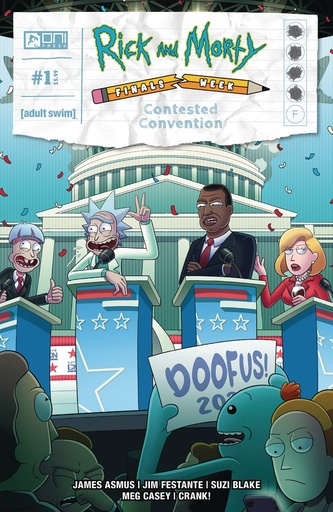 [JUN241879] Rick and Morty: Finals Week - Contested Convention #1 (Cover A Suzi Blake)