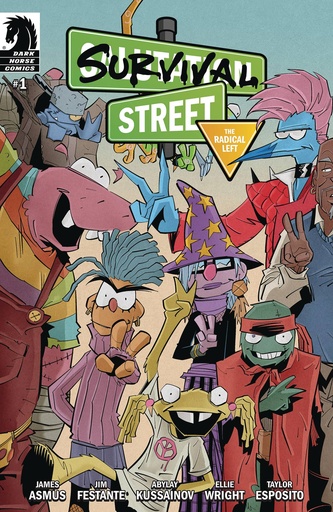 [JUN241157] Survival Street: The Radical Left #1 (Cover A Abylay Kussainov)