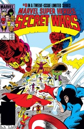 [JUN240826] Marvel Super-Heroes Secret Wars #9 (Facsimile Edition Foil Variant)