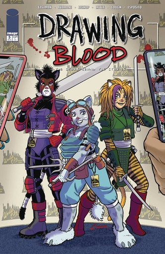 [JUN240518] Drawing Blood #5 of 12 (Cover C Amanda Connor)