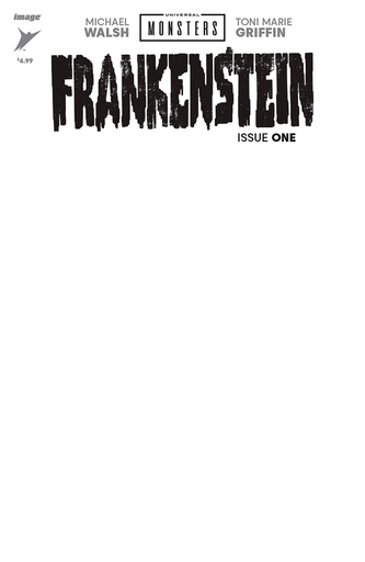 [JUN240483] Universal Monsters: Frankenstein #1 of 4 (Cover H Blank Sketch Variant)