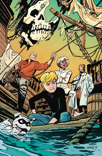 [JUN240189] Jonny Quest #1 (Cover K Chris Samnee FCBD Foil Virgin Variant)