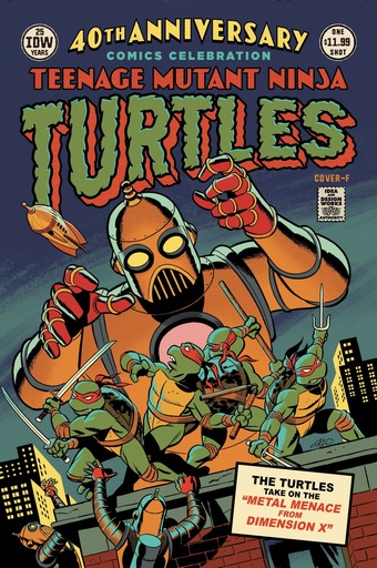 [FEB248843] Teenage Mutant Ninja Turtles 40th Anniversary Comics Celebration #1 (Cover F Michael Cho)