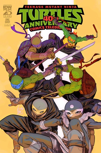 [FEB248842] Teenage Mutant Ninja Turtles 40th Anniversary Comics Celebration #1 (Cover E Vincenzo Federici)