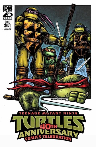 [FEB248838] Teenage Mutant Ninja Turtles 40th Anniversary Comics Celebration #1 (Cover A Peter Laird & Kevin Eastman)