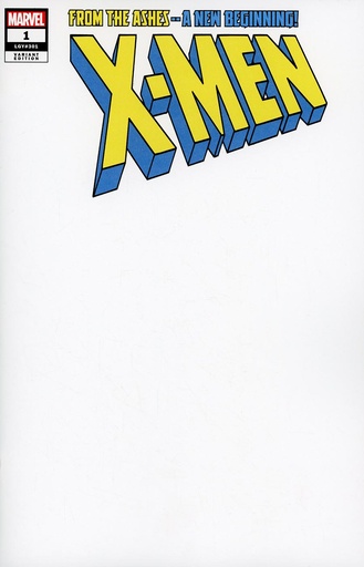 [FEB248774] X-Men #1 (Blank Variant)