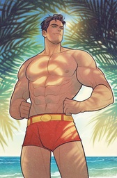 [JUN243024] Superman #17 (Cover F Elizabeth Torque Swimsuit Card Stock Variant)