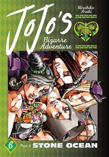 [JUL242247] Jojo's Bizarre Adventure: Part 6 - Stone Ocean, Vol. 6 (Hardcover)