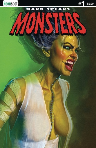 [JUL241777] Mark Spears Monsters #1 (Cover E Bridezilla Variant)