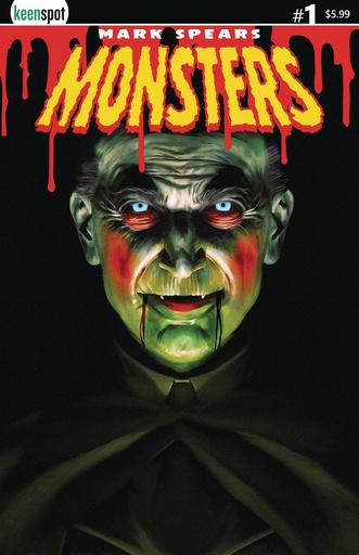 [JUL241774] Mark Spears Monsters #1 (Cover B Dripping Blood Variant)