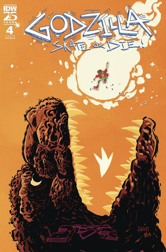 [JUL241152] Godzilla: Skate or Die #4 (Cover B Juni Ba)