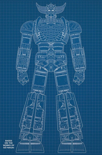 [JUL240353] UFO Robot Grendizer #1 of 4 (Cover E Blueprint Variant)