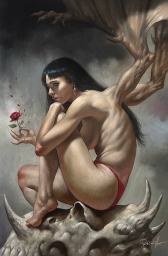 [JUL240269] Vampirella #672 (Cover E Lucio Parrillo Limited Virgin Variant)