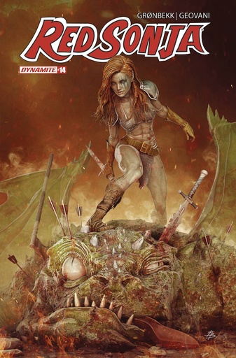 [JUL240241] Red Sonja #14 (Cover B Bjorn Barends)