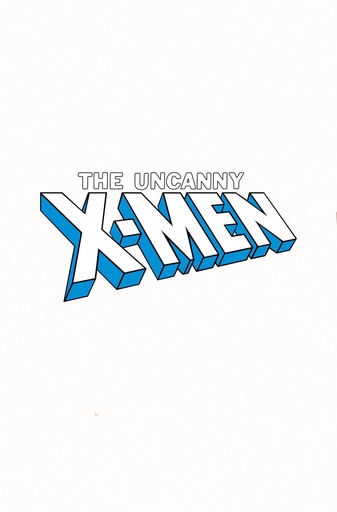 [MAY247167] Uncanny X-Men #1 (Logo Variant)