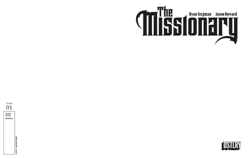 [JUL247065] The Missionary #1 (Cover G Blank Wraparound Variant)