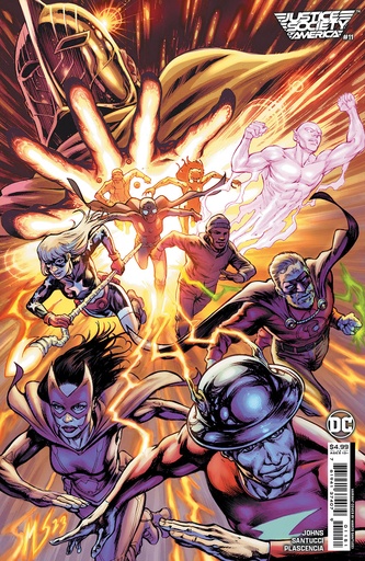 [JUN248758] Justice Society of America #11 of 12 (Cover D Marco Santucci Card Stock Variant)