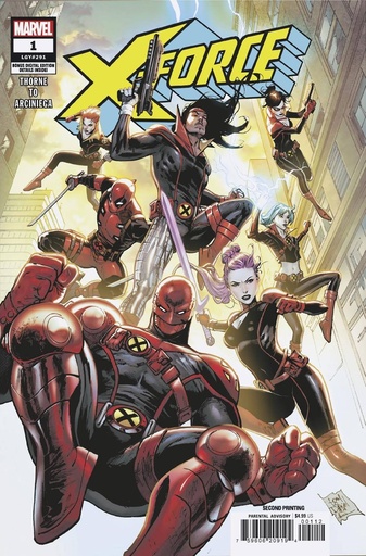 [JUN248628] X-Force #1 (2nd Printing Tony Daniel Variant)