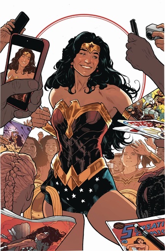 [AUG243342] Wonder Woman: Uncovered #1 (Cover C Jeff Spokes Variant)