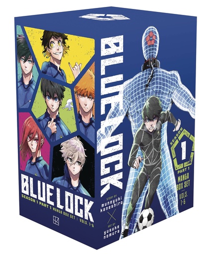 [AUG242447] Blue Lock Season 1 Part 1 Manga Box Set