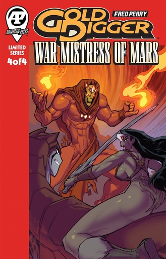 [AUG241464] Gold Digger: War Mistress of Mars #4 of 4