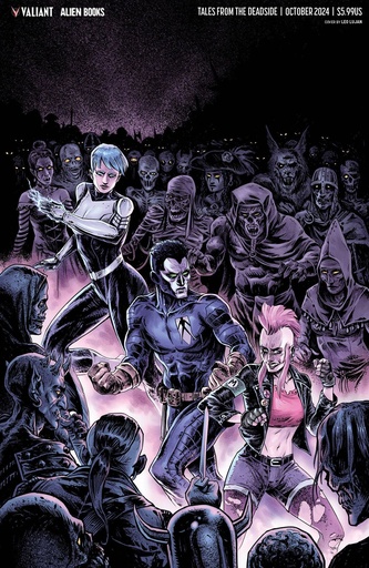 [AUG241340] Shadowman & Punk Mambo: Tales From The Deadside #1 (Cover F Leo Lujan Virgin Variant)