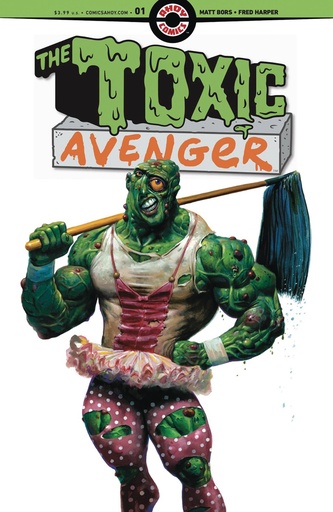 [AUG241325] Toxic Avenger #1 of 5 (Cover A Fred Harper)