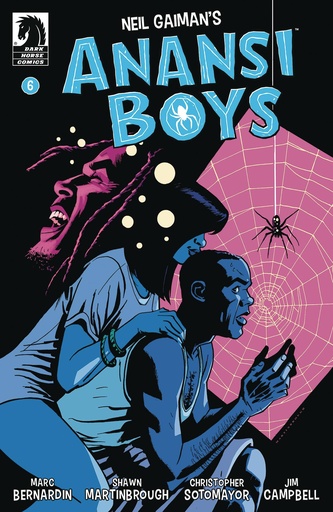 [AUG241141] Neil Gaiman's Anansi Boys #6 (Cover B Shawn Martinbrough)