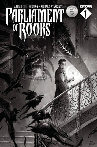 [AUG241005] Parliament of Rooks #1 (Cover B Abigail Jill Harding B&W Variant)