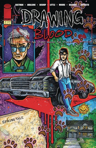 [AUG240520] Drawing Blood #7 of 12 (Cover A Kevin Eastman)