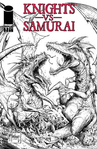 [JUL248392] Knights vs. Samurai #1 (Cover C Todd McFarlane)