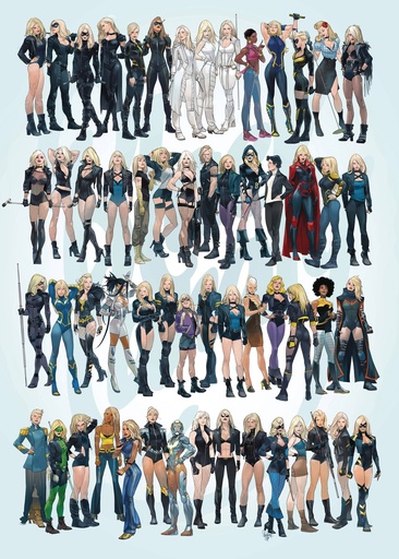 [SEP243483] Black Canary: Best of the Best #1 (Cover C Otto Schmidt Wraparound Card Stock Variant)