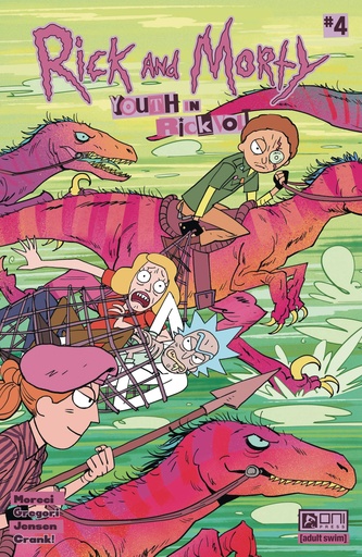 [SEP241924] Rick and Morty: Youth in Rickvolt #4 (Cover B Brahm Revel)