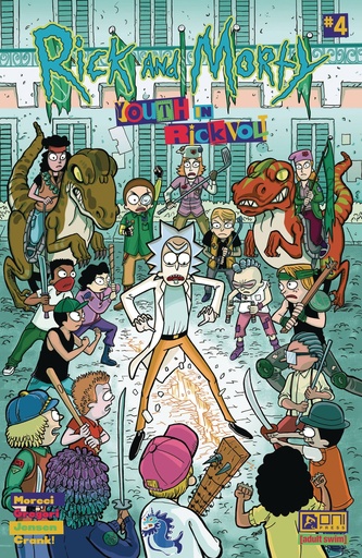 [SEP241923] Rick and Morty: Youth in Rickvolt #4 (Cover A Tony Gregori)